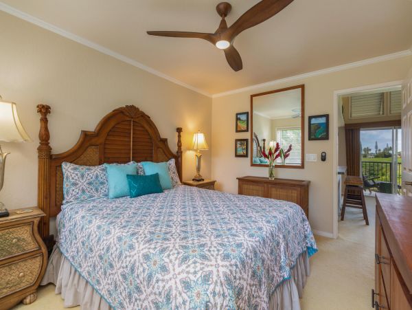 Top Floor Kauai Ocean View Rental 2 Bedroom North Shore Condo