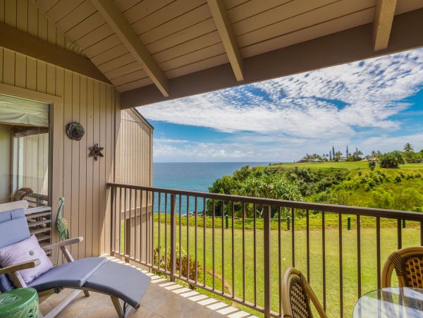 Top Floor Kauai Ocean View Rental 2 Bedroom North Shore Condo