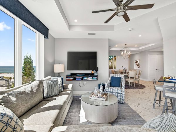 Luxury Clearwater Beach Front Rental - 3 Bedroom Condo with Gulf Views