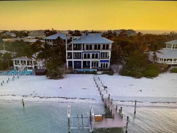 Luxury North Captiva Beachfront Estate - 5 Bedroom Private Pool Rental