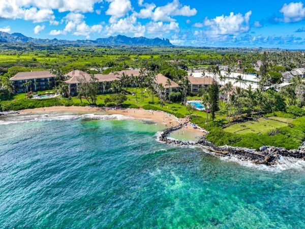 Kauai Ocean View Vacation Rental in Kapaa - Tropical Beachfront Getaway