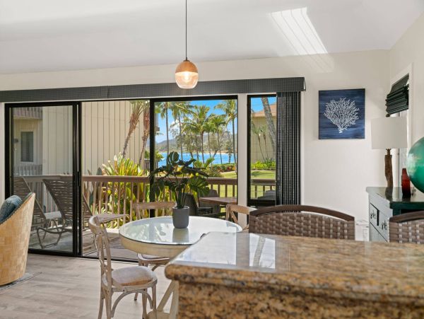 Kauai Ocean View Vacation Rental in Kapaa - Tropical Beachfront Getaway