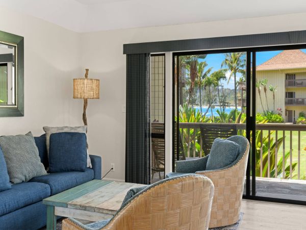 Kauai Ocean View Vacation Rental in Kapaa - Tropical Beachfront Getaway