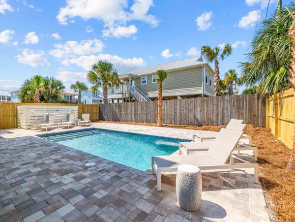 Mexico Beach Vacation Rental Gulf Coast Beach House with Pool