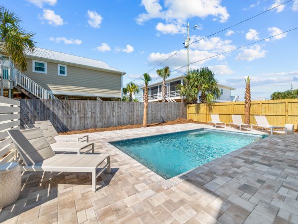Mexico Beach Vacation Rental Gulf Coast Beach House with Pool