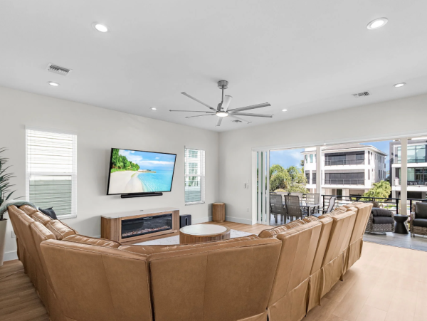 Fort Myers Beach Luxury Canal-Front Rental - 5 King Suites & Private Pool - additional view, photo 3