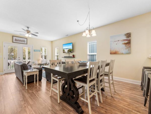 Luxury 5 Bedroom House Surfside Beach Rental - Private Heated Pool & Bunk Room