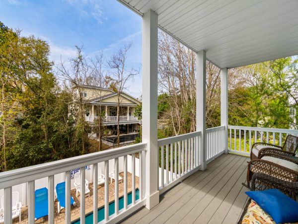 Luxury 5 Bedroom House Surfside Beach Rental - Private Heated Pool & Bunk Room