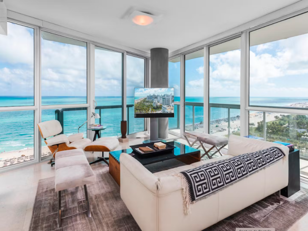 Luxury Miami Beach Condo  Two Bedroom Rental - Ocean & City Views - additional view, photo 3
