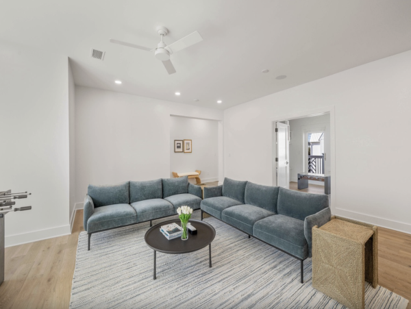Luxury 6-Bedroom Dune Allen Vacation Rental with Pool  Steps to Beach & Lake Views