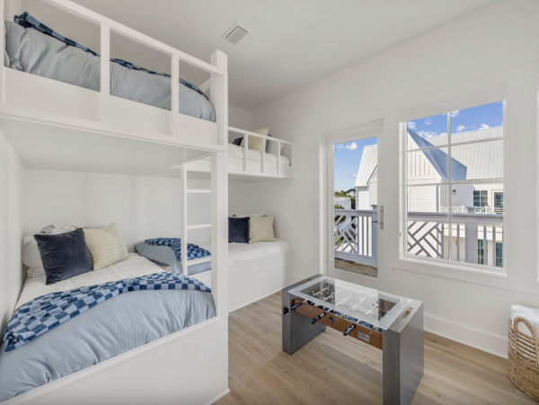 Luxury 6-Bedroom Dune Allen Vacation Rental with Pool  Steps to Beach & Lake Views