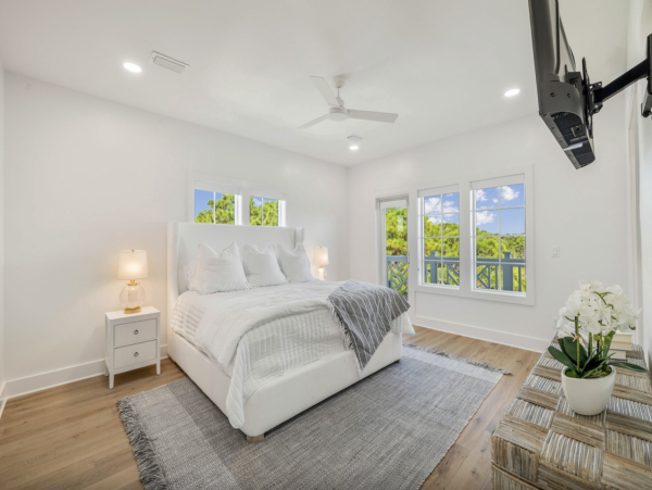 Luxury 6-Bedroom Dune Allen Vacation Rental with Pool  Steps to Beach & Lake Views