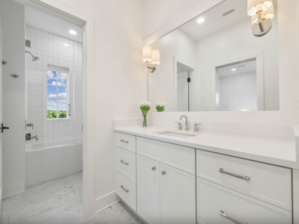 Luxury 6-Bedroom Dune Allen Vacation Rental with Pool  Steps to Beach & Lake Views