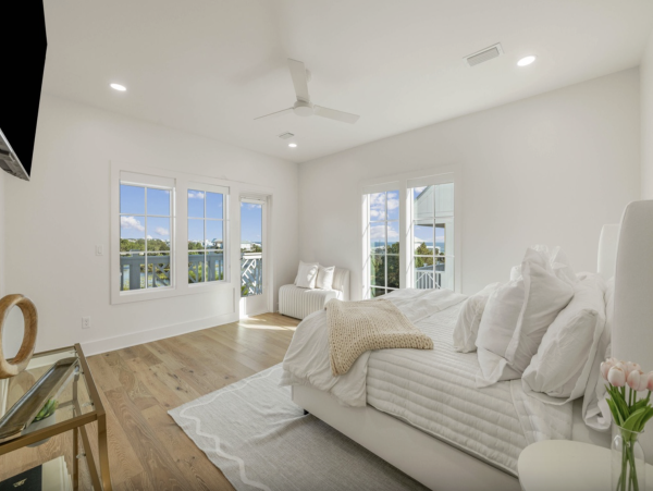 Luxury 6-Bedroom Dune Allen Vacation Rental with Pool  Steps to Beach & Lake Views