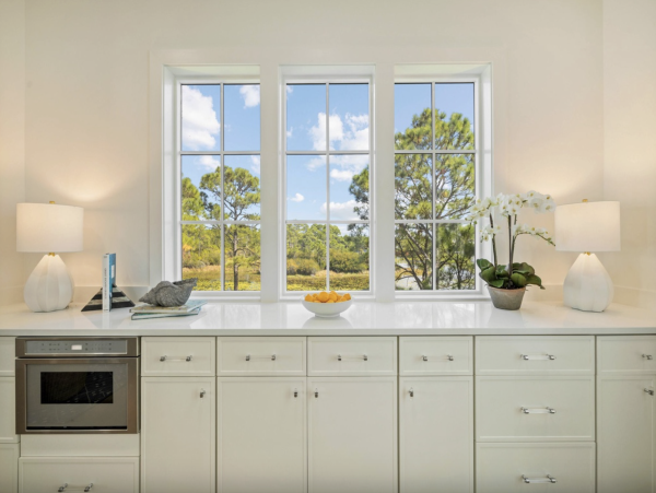 Luxury 6-Bedroom Dune Allen Vacation Rental with Pool  Steps to Beach & Lake Views