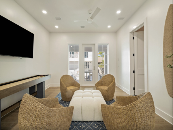 Luxury 6-Bedroom Dune Allen Vacation Rental with Pool  Steps to Beach & Lake Views