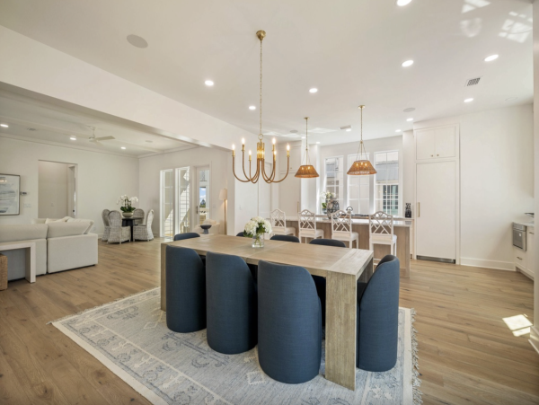 Luxury 6-Bedroom Dune Allen Vacation Rental with Pool  Steps to Beach & Lake Views