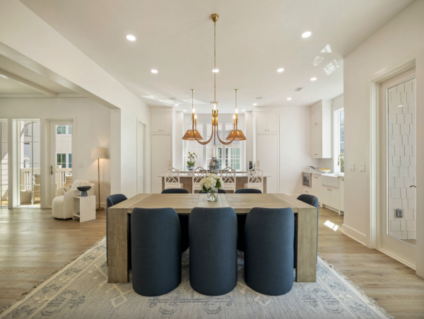 Luxury 6-Bedroom Dune Allen Vacation Rental with Pool  Steps to Beach & Lake Views