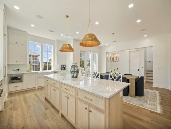 Luxury 6-Bedroom Dune Allen Vacation Rental with Pool  Steps to Beach & Lake Views