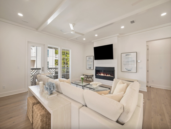 Luxury 6-Bedroom Dune Allen Vacation Rental with Pool  Steps to Beach & Lake Views