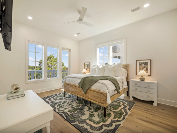 Luxury 6-Bedroom Dune Allen Vacation Rental with Pool  Steps to Beach & Lake Views