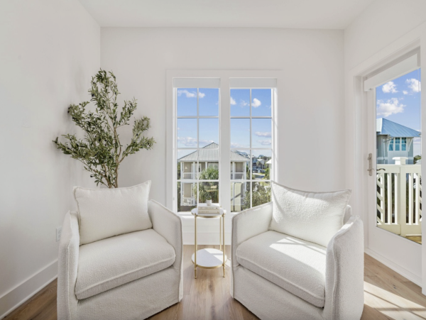 Luxury 6-Bedroom Dune Allen Vacation Rental with Pool  Steps to Beach & Lake Views