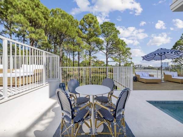 Luxury 6-Bedroom Dune Allen Vacation Rental with Pool  Steps to Beach & Lake Views