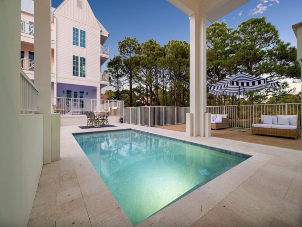 Luxury 6-Bedroom Dune Allen Vacation Rental with Pool  Steps to Beach & Lake Views