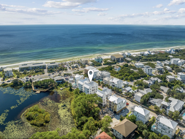 Luxury 6-Bedroom Dune Allen Vacation Rental with Pool  Steps to Beach & Lake Views