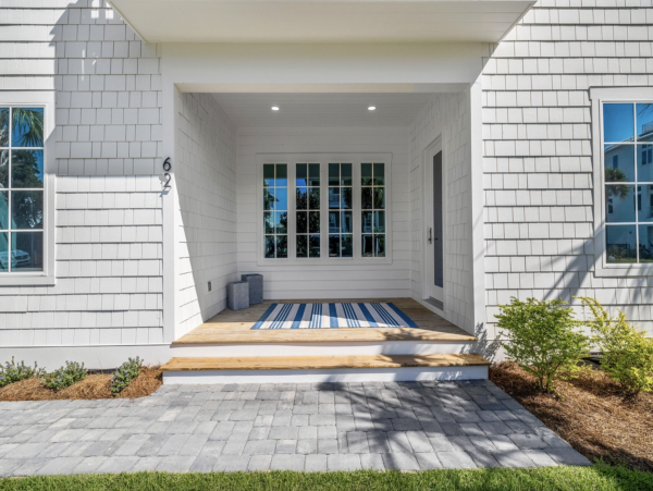 Luxury 6-Bedroom Dune Allen Vacation Rental with Pool  Steps to Beach & Lake Views
