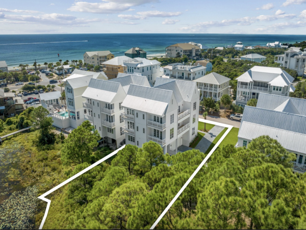 Luxury 6-Bedroom Dune Allen Vacation Rental with Pool  Steps to Beach & Lake Views