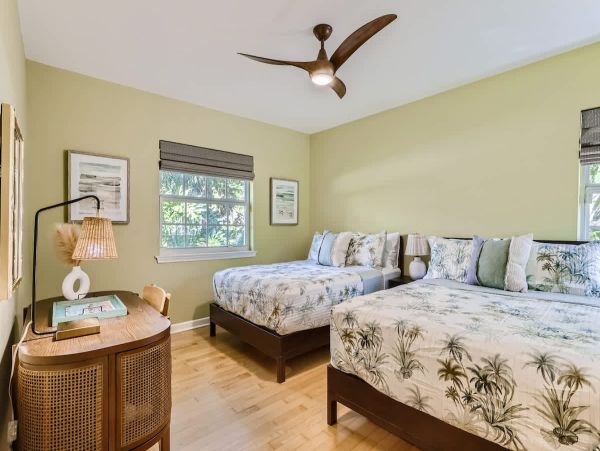Elegant 3 Bedroom Lake Worth Beach Vacation Home with Pool & Tropical Gardens