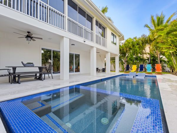 Longboat Key Vacation Pool Home Rental - Steps to Beach