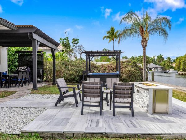 Luxury Waterfront Retreat with Private Dock and Heated Pool