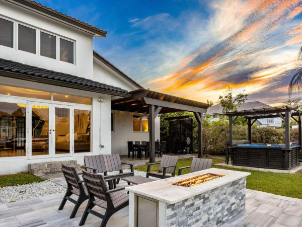 Luxury Waterfront Retreat with Private Dock and Heated Pool