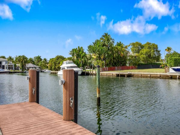 Luxury Waterfront Retreat with Private Dock and Heated Pool