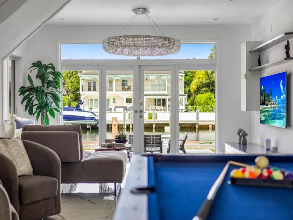Luxury Waterfront Retreat with Private Dock and Heated Pool