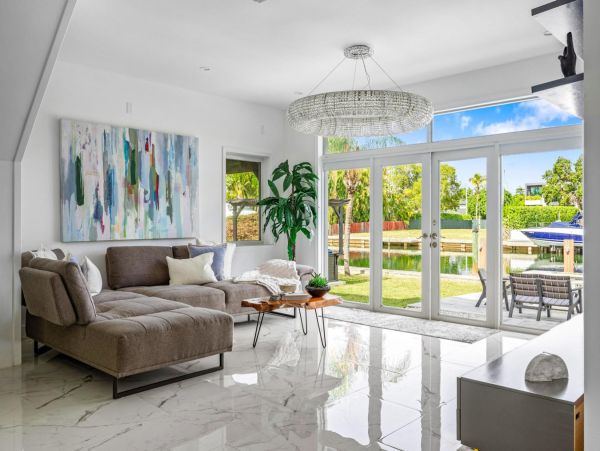 Luxury Waterfront Retreat with Private Dock and Heated Pool