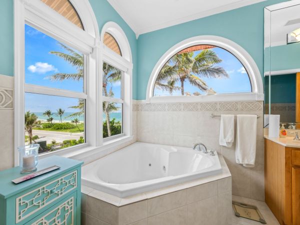 Luxurious Beachfront Four Bedroom Home with Breathtaking Gulf & Bay Views