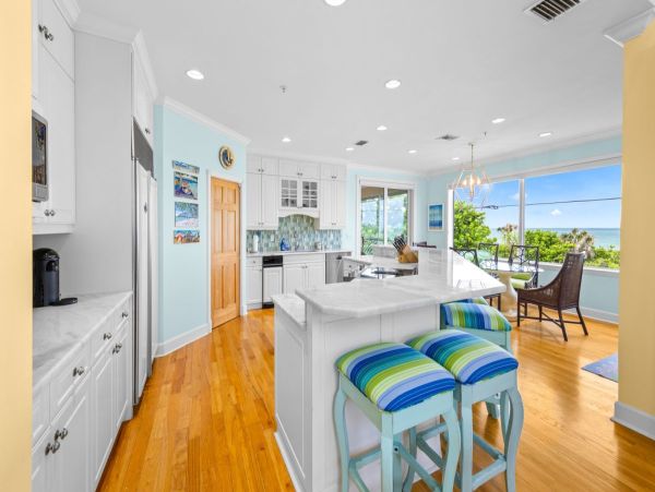 Luxurious Beachfront Four Bedroom Home with Breathtaking Gulf & Bay Views