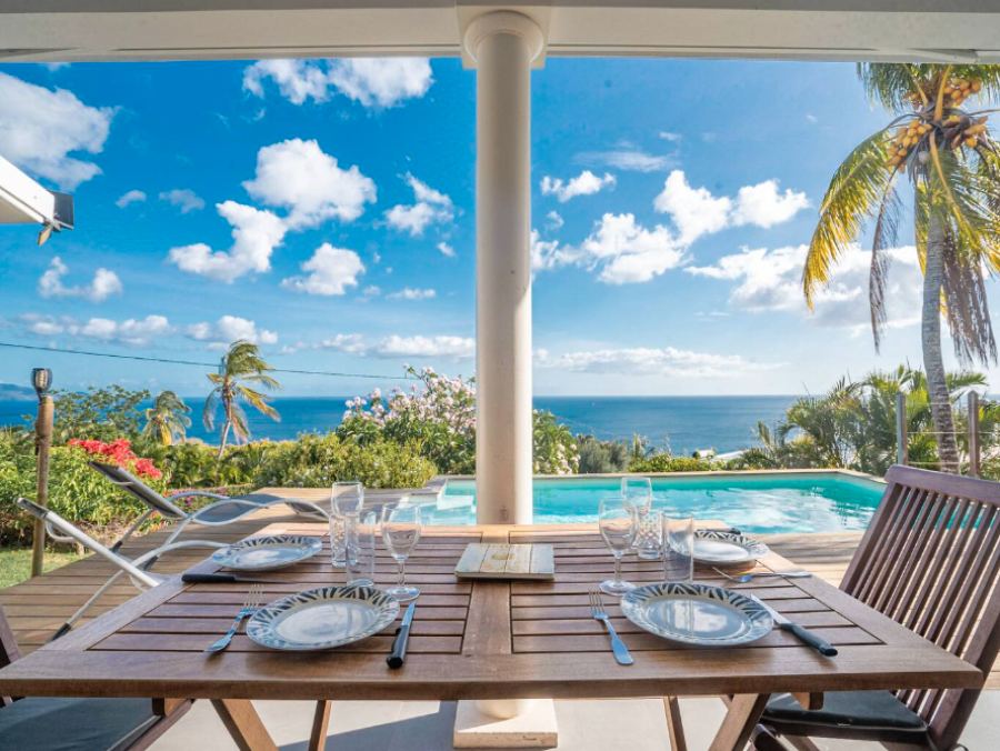 Charmin Caribbean Villa with Private Pool & Stunning Views