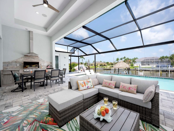 Luxury Gulf Access Villa NW Cape Coral