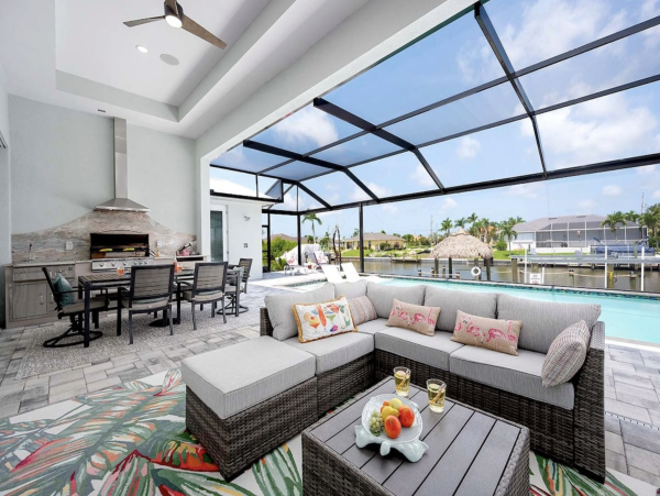 Luxury Gulf Access Villa NW Cape Coral