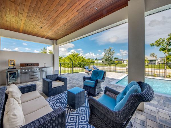Cape Coral Western Exposure luxury Pool Vacation Home - additional view, photo 5