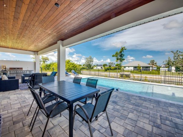 Cape Coral Western Exposure luxury Pool Vacation Home