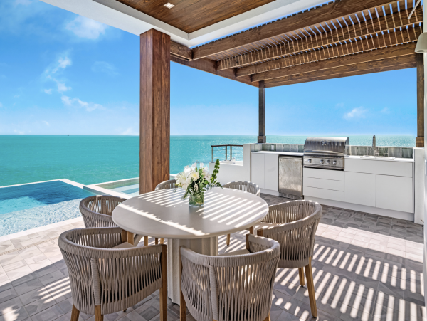 Turks & Caicos Luxury Oceanfront Villa Compound Two Magnificent Residences