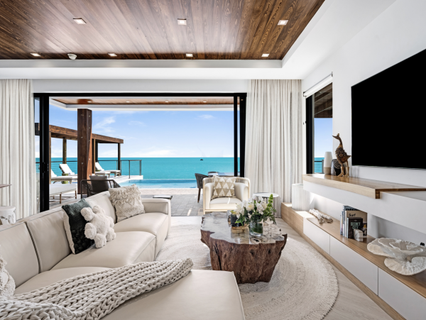 Turks & Caicos Luxury Oceanfront Villa Compound Two Magnificent Residences