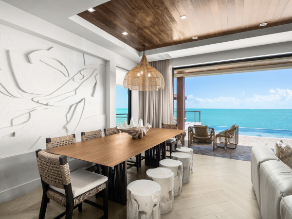 Turks & Caicos Luxury Oceanfront Villa Compound Two Magnificent Residences