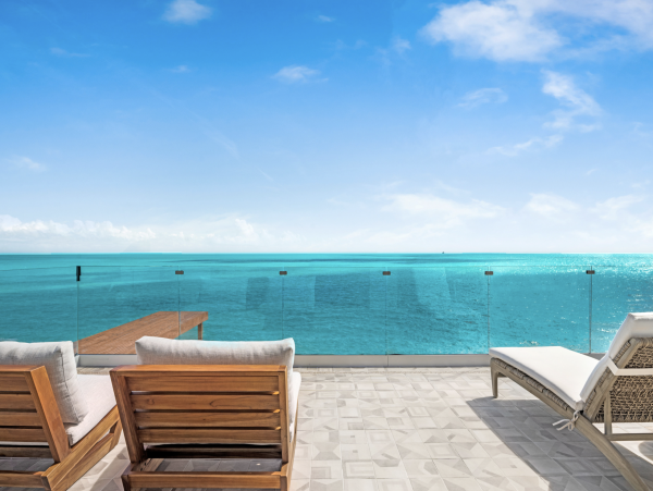 Turks & Caicos Luxury Oceanfront Villa Compound Two Magnificent Residences