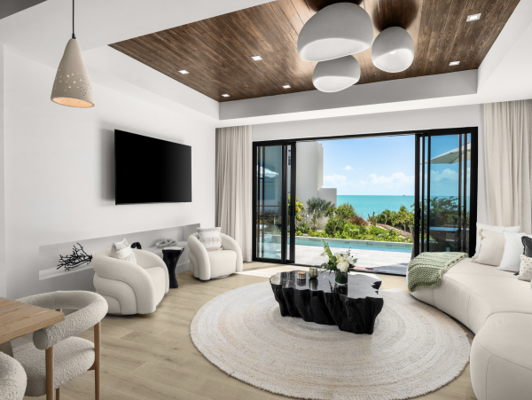 Turks & Caicos Luxury Oceanfront Villa Compound Two Magnificent Residences